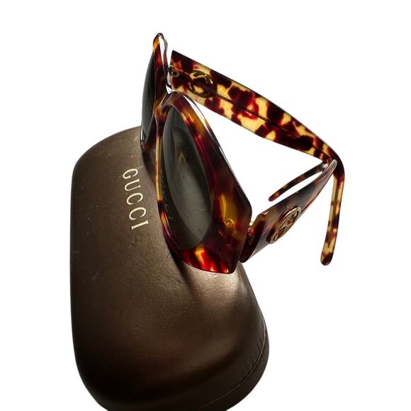Gucci Buttefly Tortoise Shell Frame GG 2195/S Women\'s Sunglasses main image 11